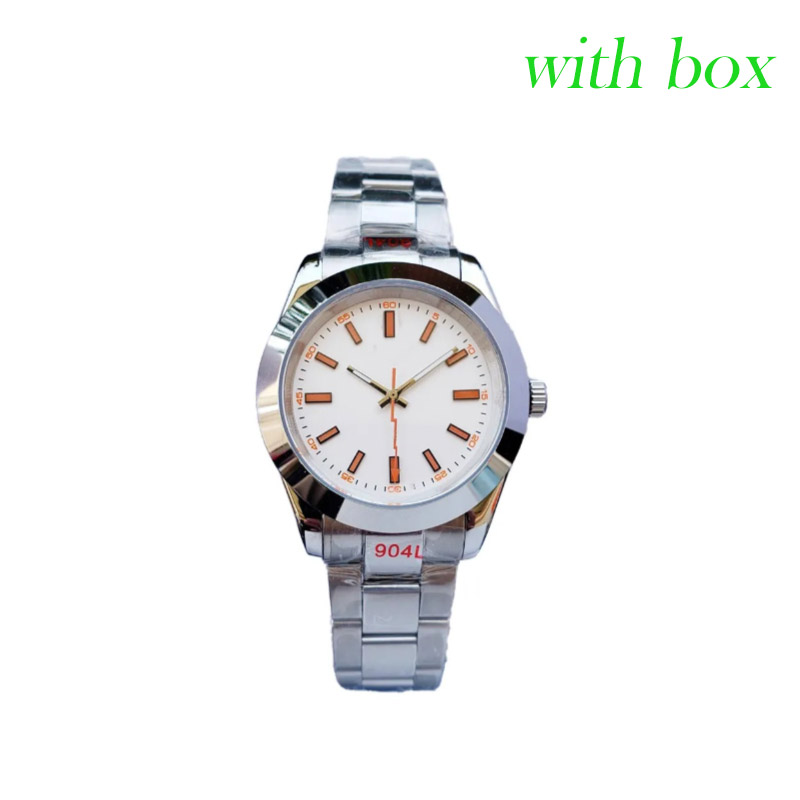 Mens watch 40MM Automatic Watches 2813 movement 904L Stainless Steel Strap Sapphire Luminous Wristwatches With Box and papers free shipping