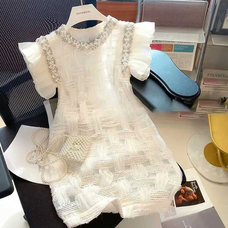 Teenage Girls Princess Dress 2023 New Fashion Party Costumes Kids Casual Outfits Baby Lovely SuitsXJ250826