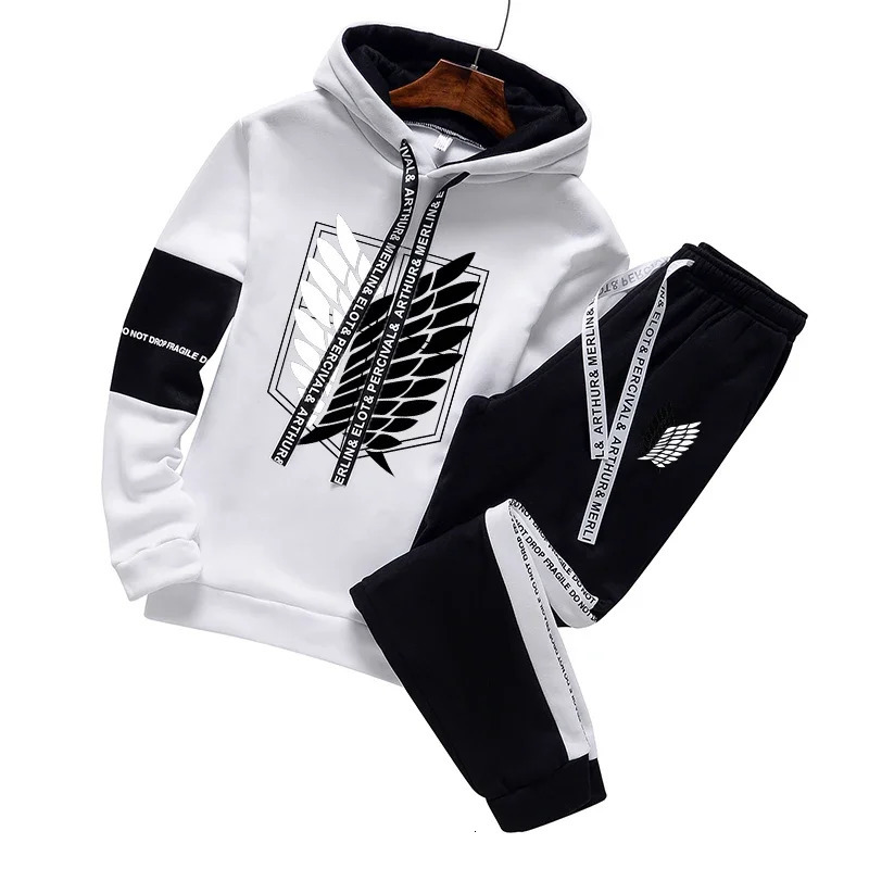Mens Tracksuit Printing Single Piece Sweatshirts Sweatpants Casual Hoodie Pants Outdoors Mens Clothing s Streetwear250826