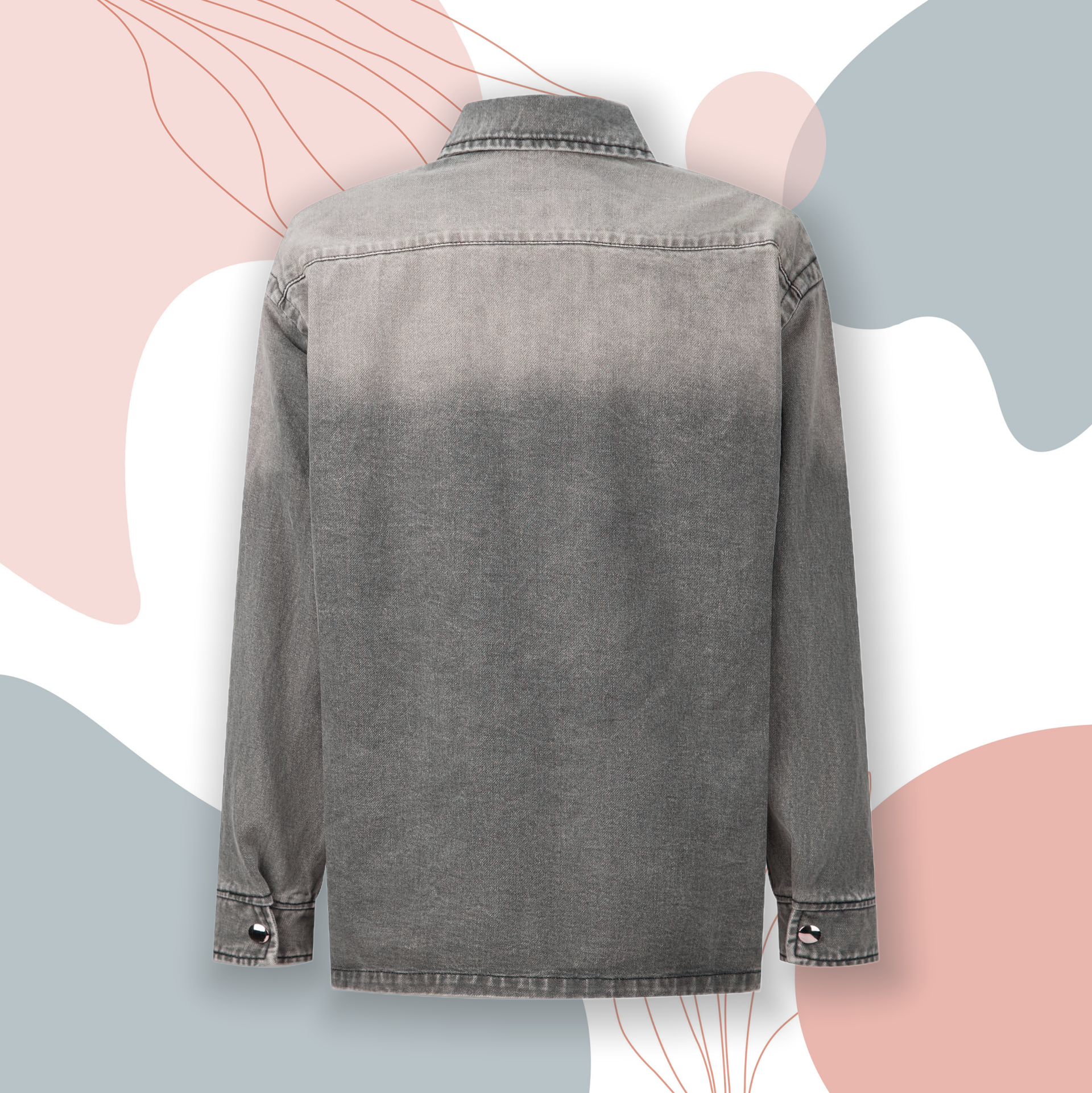Fashionable men's jacket, suitable for outerwear