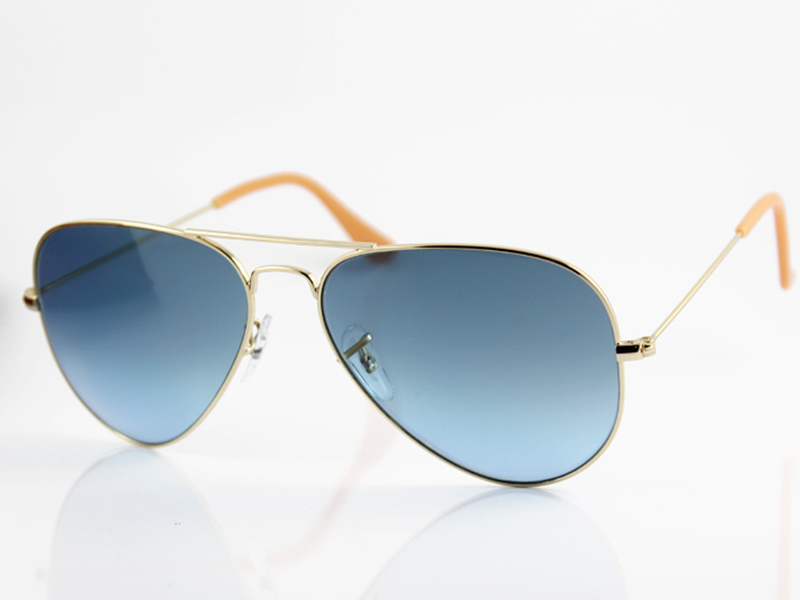 3025 Gradient Lens Designer Men Women Sunglasses Adumbral Goggle UV400 Eyewear Classic Eyeglasses Male Sun Glasses Metal Frame Vintage With Box Free