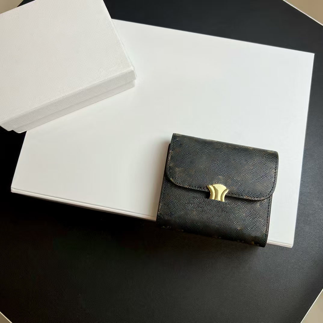 2025 Card Holder Credit Wallet Designer Women's Fashion Passport Cover Business Mini Coin Pocket Bag Women's Card Storage Bag