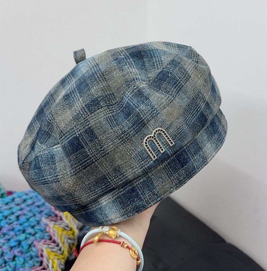 bucket hat designer hat bailey hat berets hats checkered fabric winter hat fall thermal skull cap casual travel luxure ies designer hat for women wi