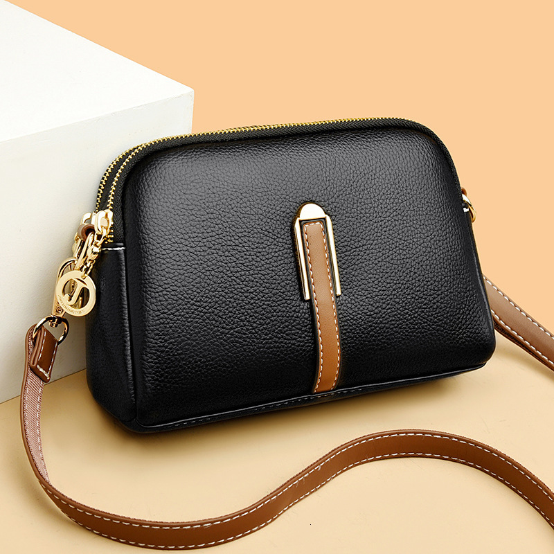 Free Shipping 2025 New Designer Bag Women's Bag Korean Style Simple Shoulder Bag Coin Purse Textured Fashionable Crossbody Small Bag High Quali