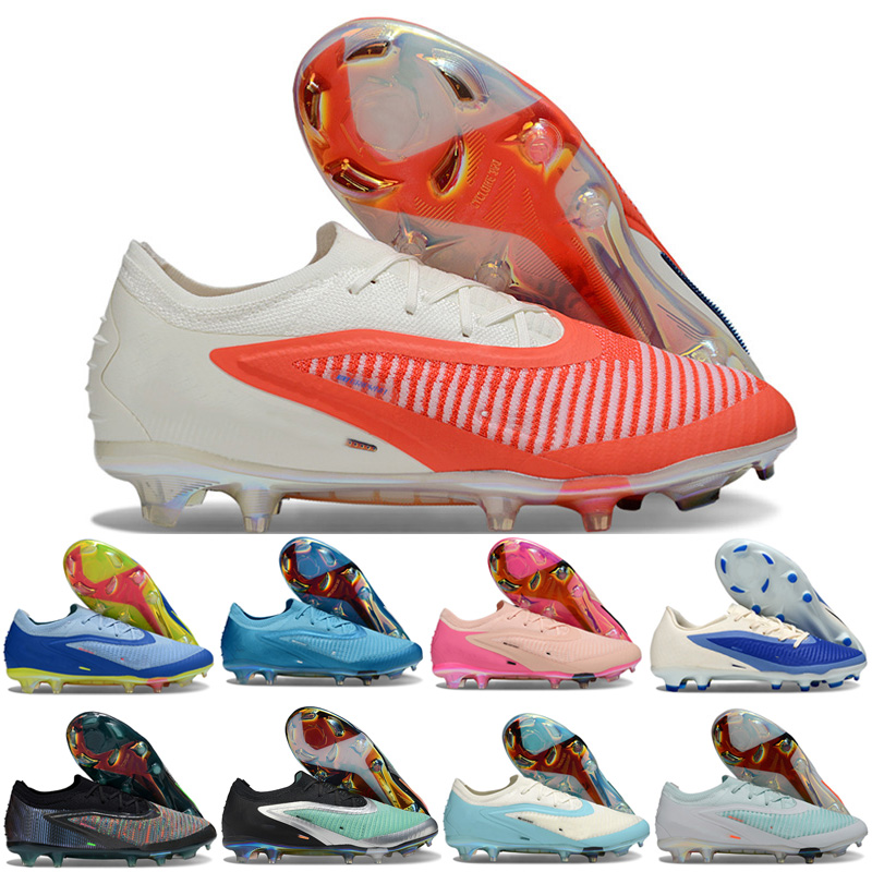 Men Women Kids Boy High Low Top Football Boots Phantoms GX III Elite FG Firm Ground Cleats Soccer Shoes Outdoor Trainers Botas De Futbol