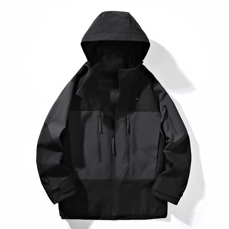 Outdoor Men Women Hiking Windbreaker Jacket Spring Autumn Breathable Waterproof Trekking Climbing Mountain ClothingXJ250826