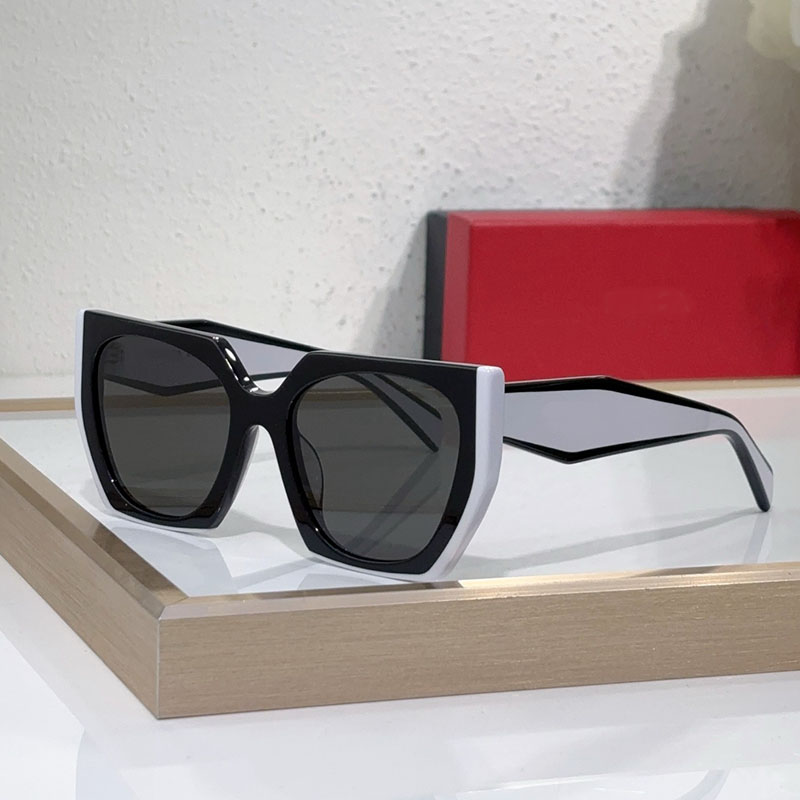 Designer sunglasses for men and women, high-quality oversized butterfly acid frame sunglasses SPR15W UV400 fashion designer sunglasses with box