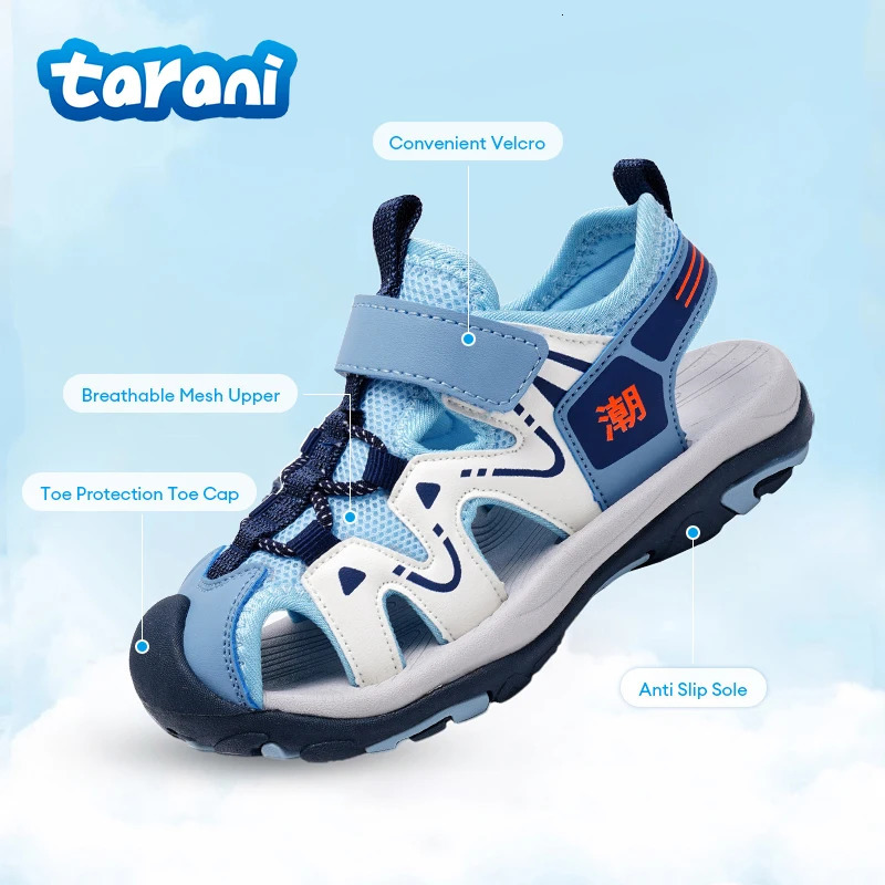 Kids Cute Sandals Lightweight EVA Soft Sole Comfortable Outdoor Play Childrens Sandals for Boys and Girls QuickDry 250825