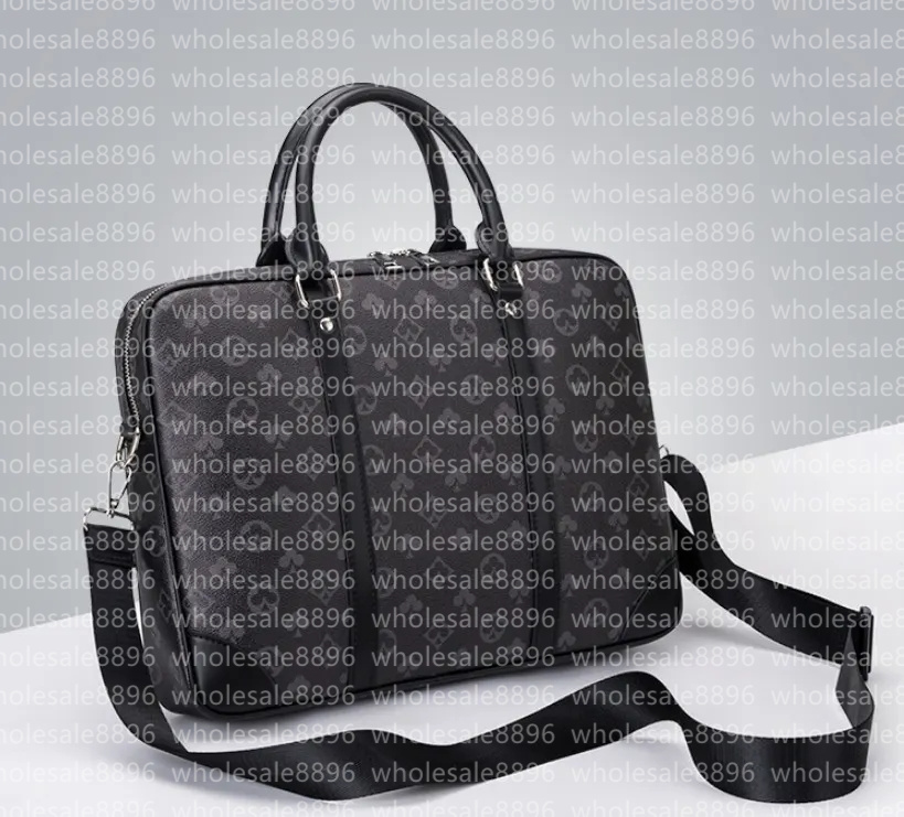 Women Men Briefcase Designer s Style Handbag Classic Hobo Fashion Bags Purses Wallets Laptop Bag 4 Colors with dust bag
