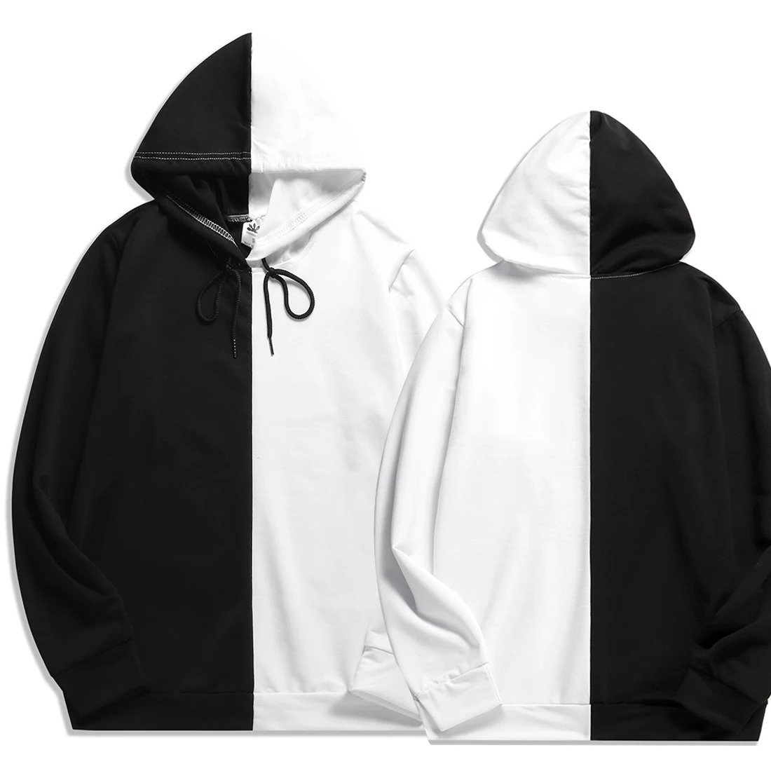 Fashion Mens Hoodie Casual Hoodies Pullovers Sweatshirts Mens Top Solid Color Hoodies Sweatshirt Male 250826