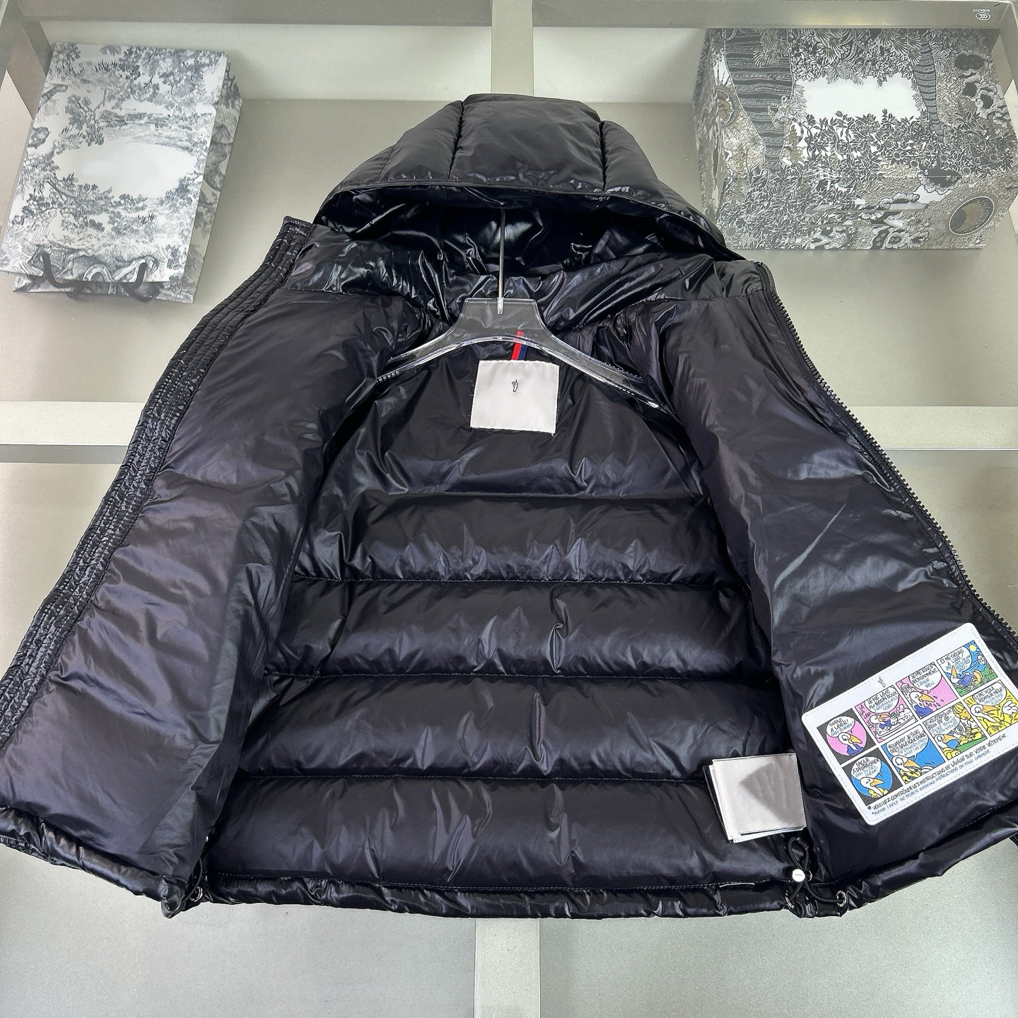 AAAAA ss214 Mon**r luxury heels hoodie 2025 new winter stand collar M home down cotton jacket children's short thick warm fashion jacket