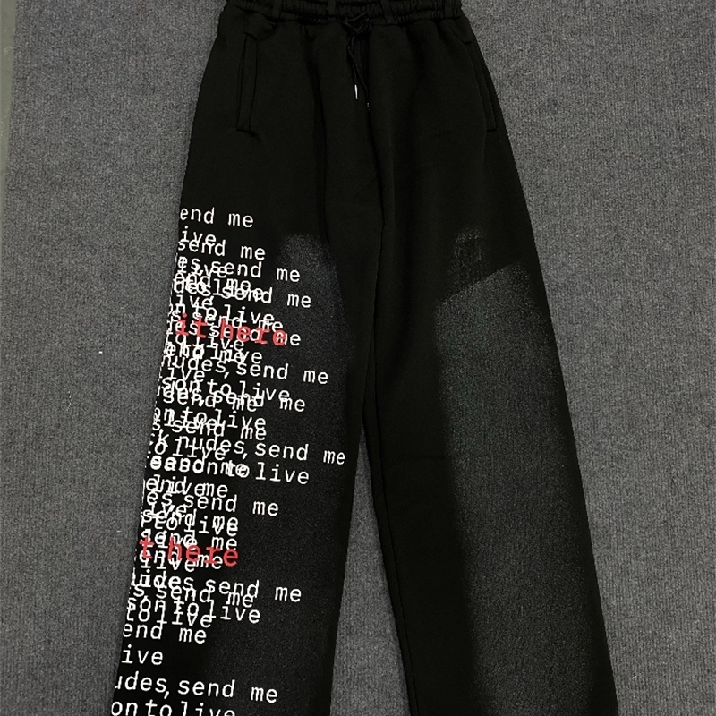 Goth Harajuku Double Layer Elastic Belt Mens Pants Hip Hop Letter Print Y2k Cargo Pants Joggers Mens Wide Casual Overalls Pant 250826