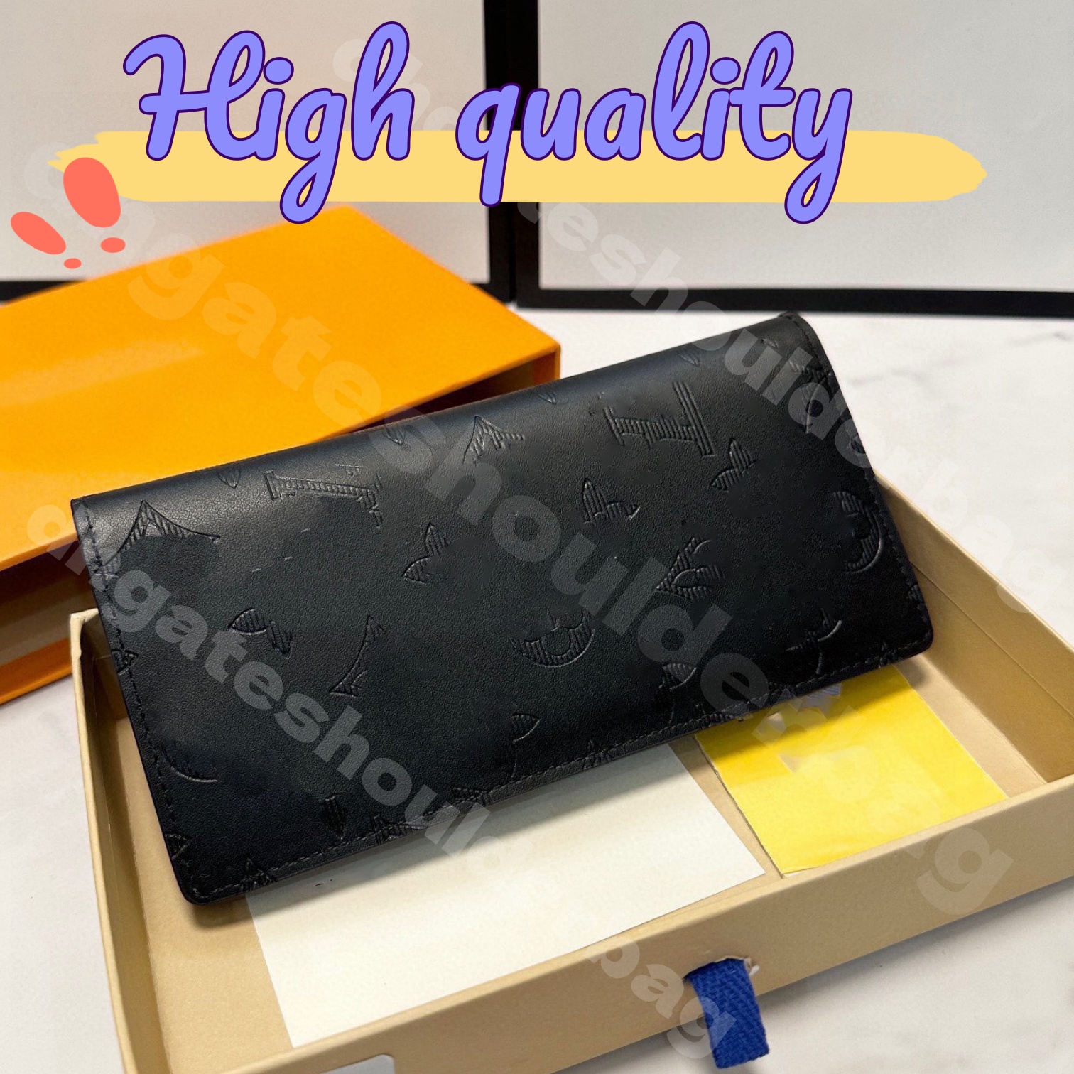 wallet long mens designer portefeuille pour hommes black designer luxury wallet women high quality Designer sac bags crossbody designer bags luxury