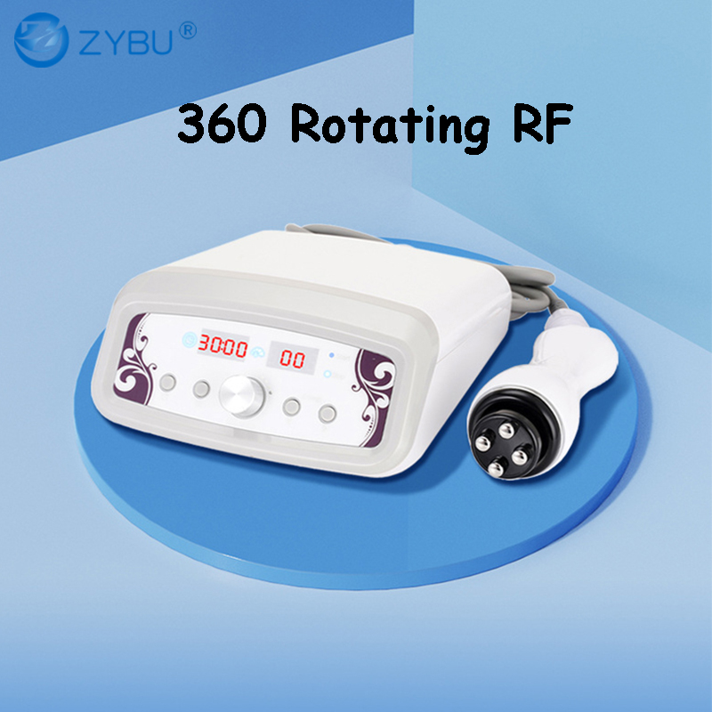 Portable Home Use 360 Degree Automatic Rotating RF Beauty Machine Face Lift Body Slimming Skin Rejuvenation Tightening Anti Aging Wrinkle Removal Ra
