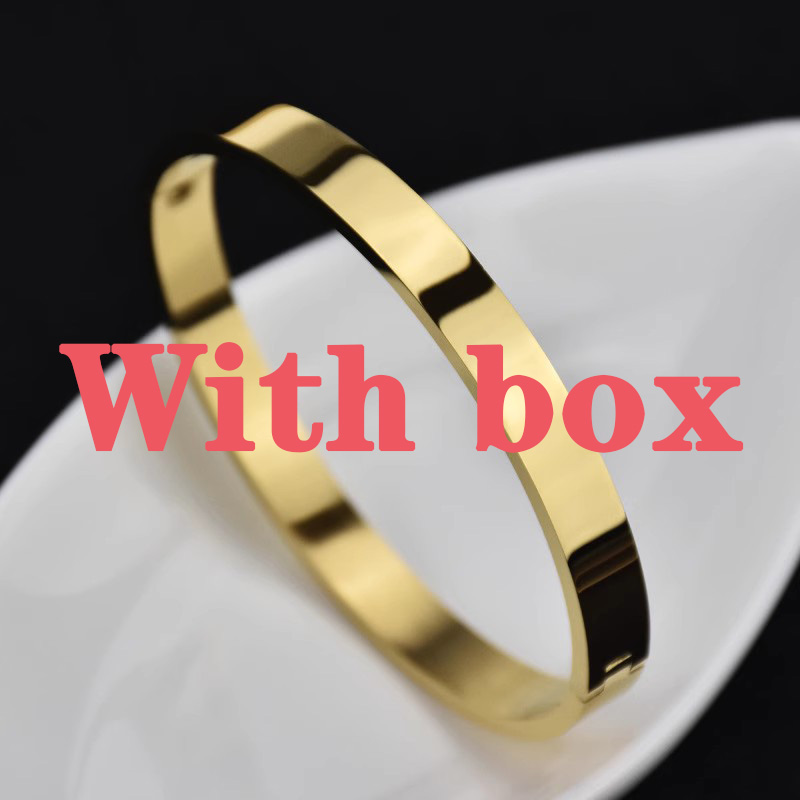 designer bracelet women bracelet bracelets Designer Stainless Steel Bangle with 18k Gold Plating Elegant Ladies' Luxury Accessory Bracelet bang