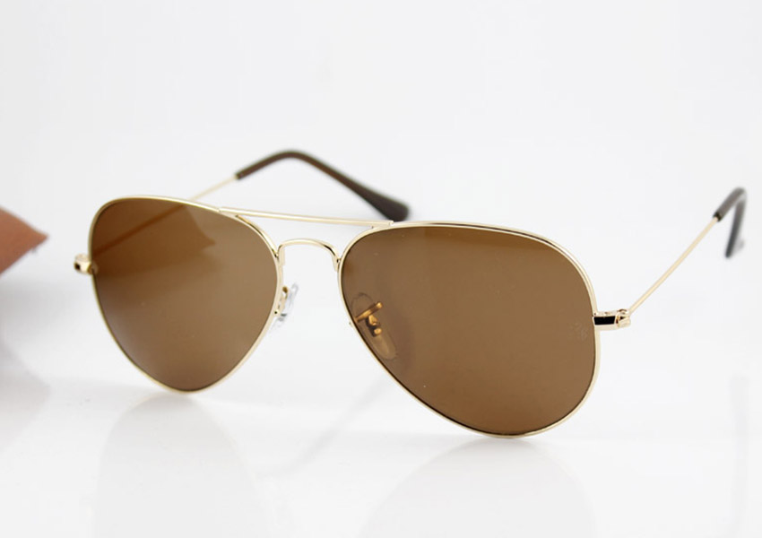 3025 55mm Designer Sunglasses Men Women Classic Metal Frame Fashion Sun Glasses Outdoor Vintage Eyewear Adumbral Goggle With Box Free Shipping