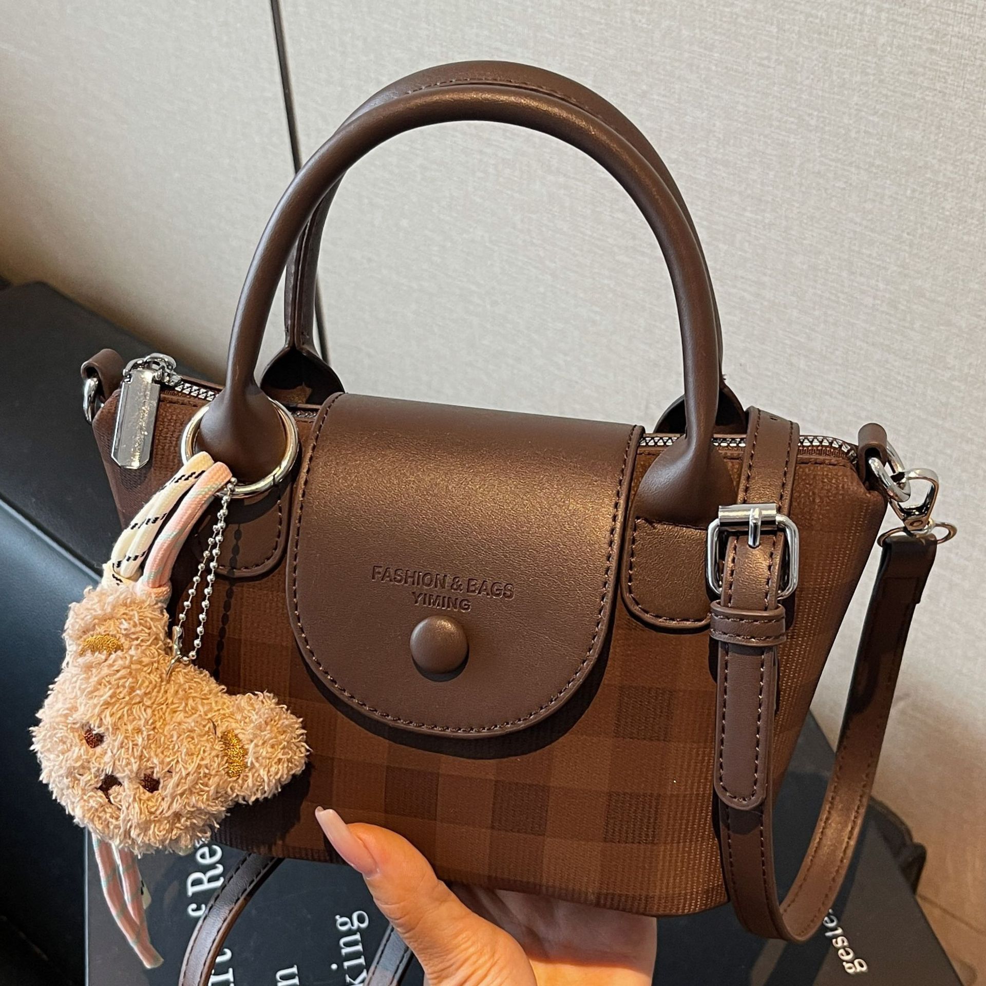 Korean Style Single Shoulder Autumn Winter High-end Small for Women New Fashion Versatile Trendy Handbag Crossbody Bag