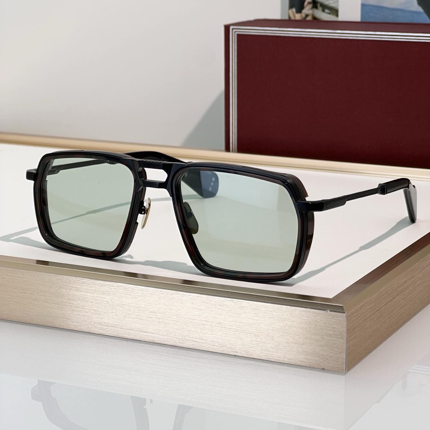 Sunglasses For Men Women Fashion GT-R Summer Designer Stylish High Street Catwalk Style Anti-Ultraviolet UV400 Acetate Square Full Frame Glasses Ran
