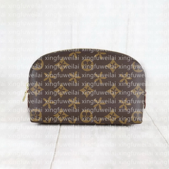 High quality M47515 Cosmetic make up bag luxury tote Pochette clutch Womens Men toiletry bag Designer purse leather shoulder bags wash pouch makeup