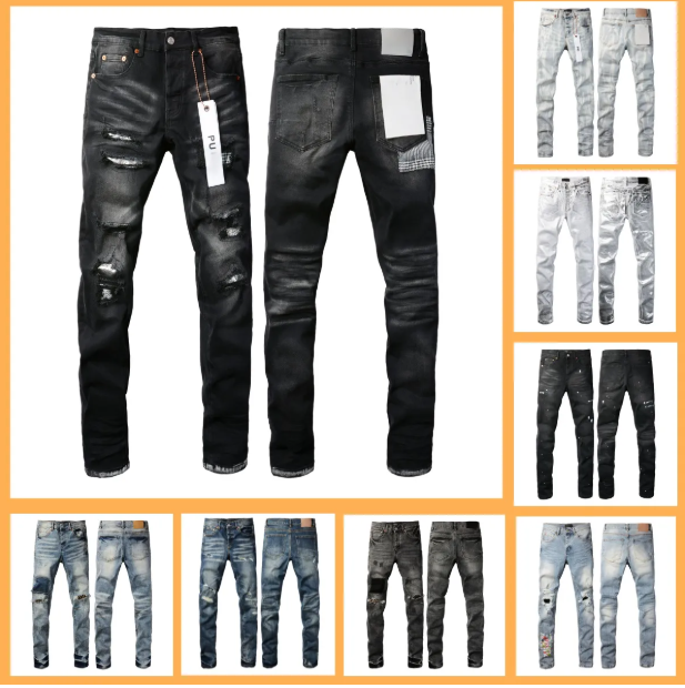 ksubi jeans Purplejeans designer jeans for mens straight holes men's Skinny jeans casual pants summer Night club blue ksubis jeans Women's