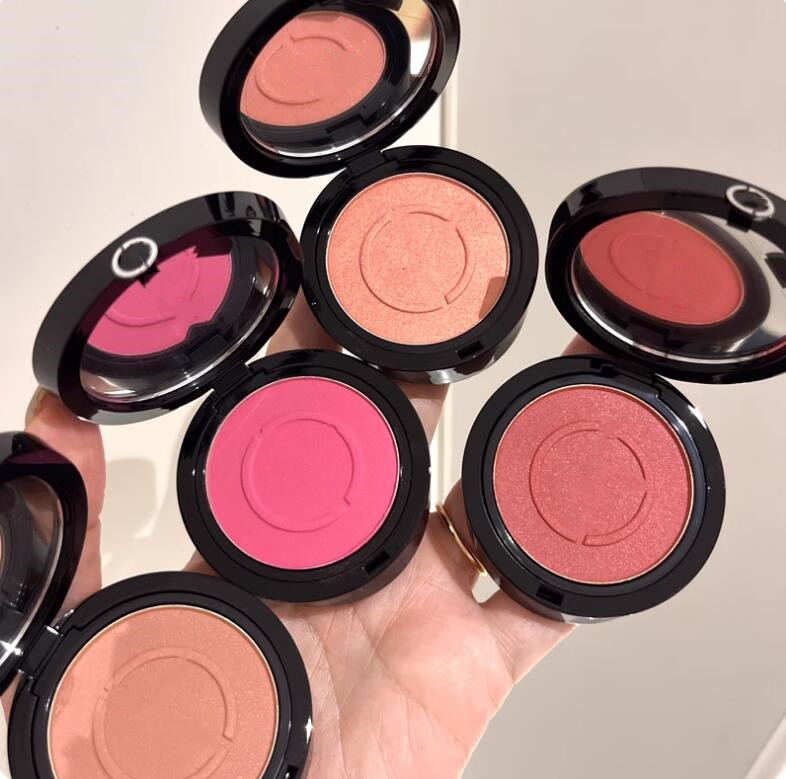 Brand Makeup Single Color Face Blush Giorgio Blush Palette Cheek Brightening Face Contouring Shadow Blusher #11 #30 #51 #61 colors Long-lasting Fast