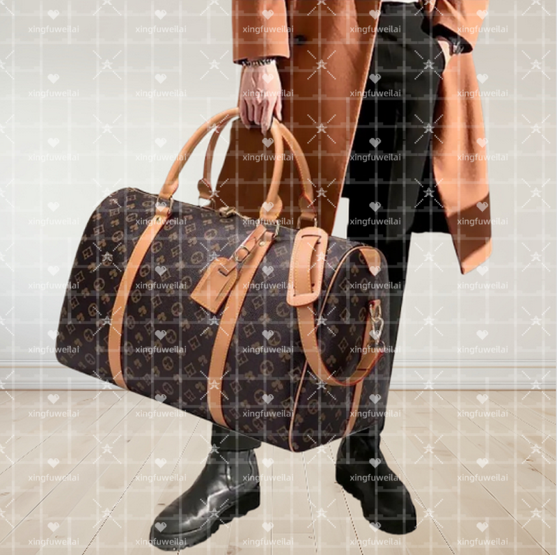 7A Top Quality Designer Duffel Bags Luxurys Fashion Duffel Mens Designer Travel Clutch on Luggage Bag Man basketball Totes Keepall Clear Handbag Wom