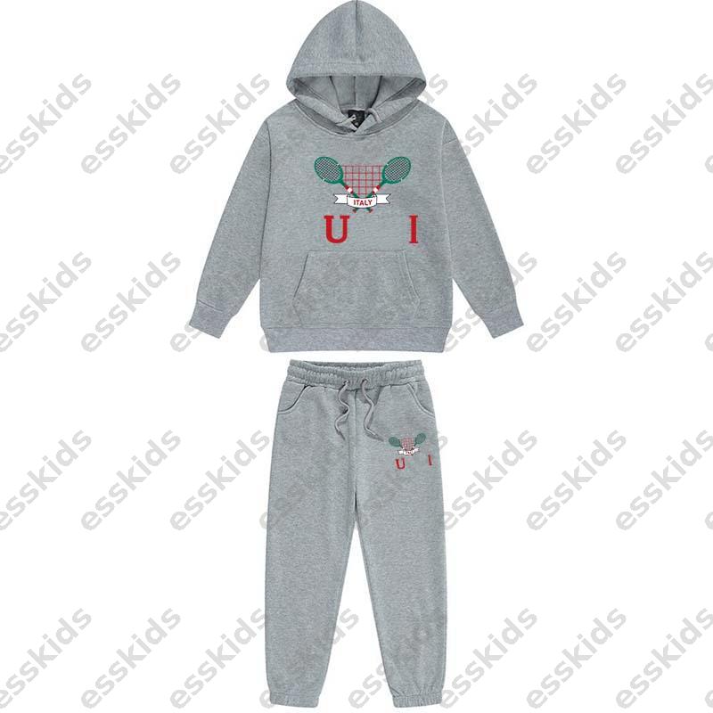 Boy Girls Hoodies Designer Kids Clothing Set Autumn Winter Luxury Hooded Sweatshirts Childrens Sweatpant 2PCS Sweater Kid Tracksuits Toddler DPD2508