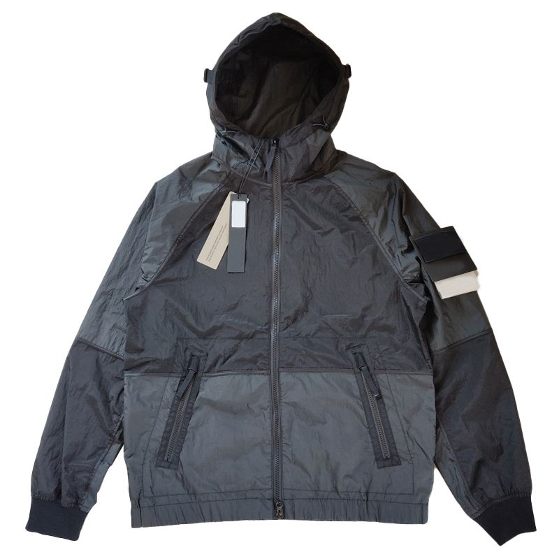 Designer jackets Men's coat Jackets Stormcoat Spring And Autumn Color Contrast Waterproof Windproof Outdoor Adventure Hooded Windbreaker Thin J