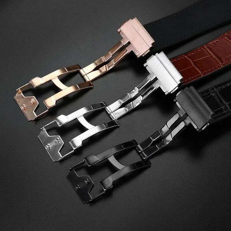 Band for BIG BANG 25*19mm Waterproof Men's Strap Chain Watch Rubber Genuine Leather +Silicone Bracelet