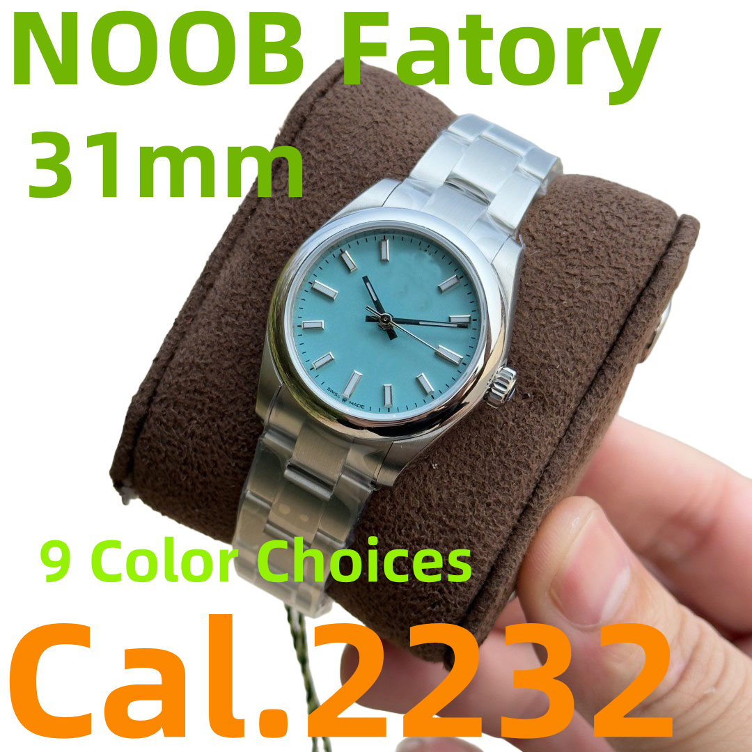 NooB Factory 277200 Luxury women watches 31mm Designer Ladies Watch Cal.2232 Automatic Mechanical 28800 VPH luminous Waterproof Lady watches Sapphir