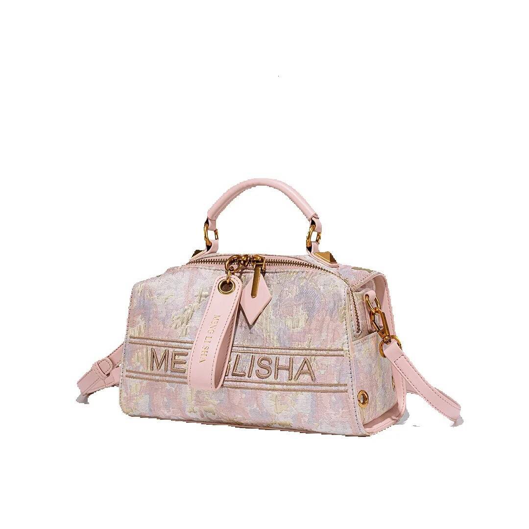 Free Shipping New Designer Bag Foreign Trade Embroidered Single Shoulder Bag High-end Fashion Handheld Pillow Bag With Logo Trendy Shopping Bag