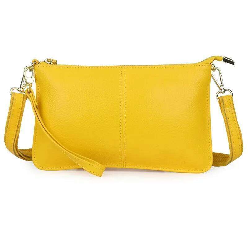 Designer Bags Women Genuine Leather Day Clutches Candy Color Shoulder Bag Women's Fashion Crossbody Bags Small Ladies Hand Bags Clutch Bolsos L