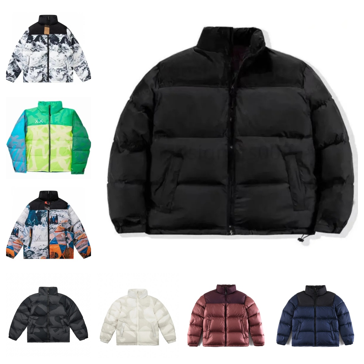 Designer Men Down Jackets Coats Designer Puffer Jacket Peak Purple Unisex Long Sleeve Zipper 700 Fill-down Stowable Hood Water-repellent Finish P