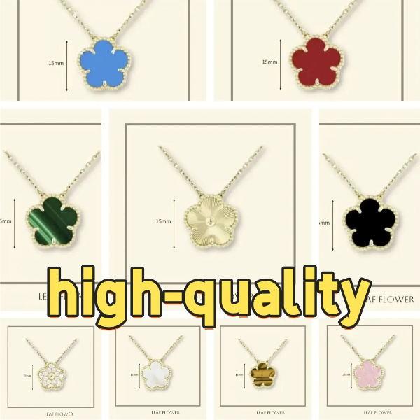 New clover designer necklace designer moissanite chains pendant bracelet heart necklaces designer gold necklace for women luxury mossanite jewelry d