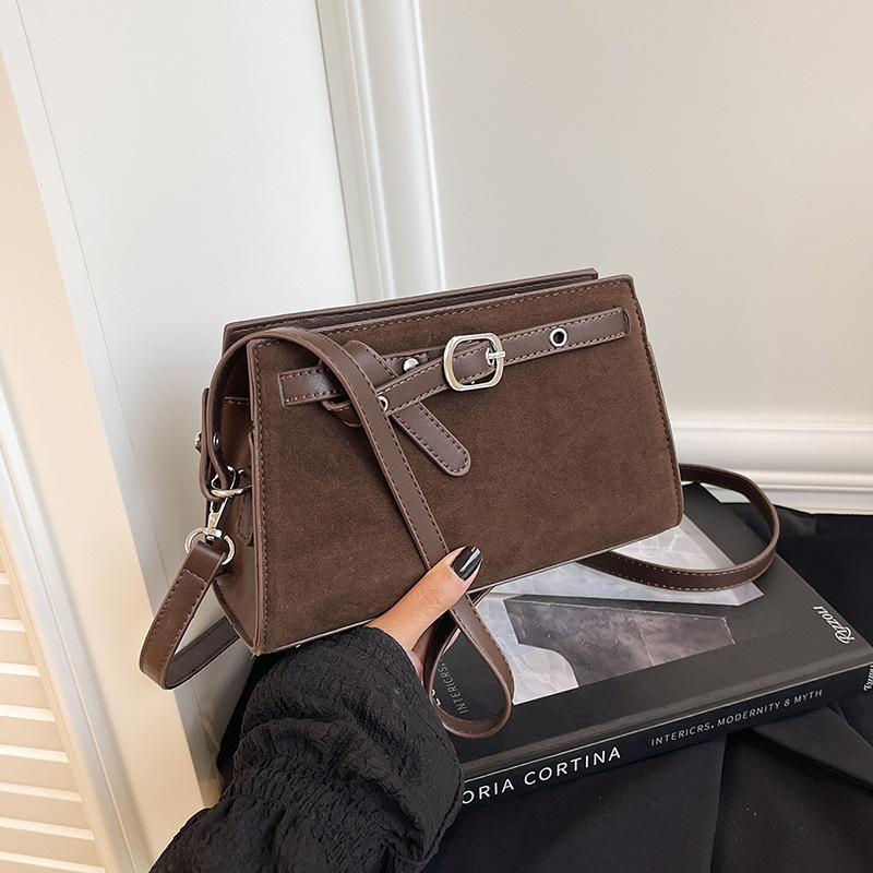 Top Brand High Quality Style Free Delivery Designer 2025 Retro Matte Underarm Small High-End Niche Luxury Small Square Fashion Crossbody Free Delive
