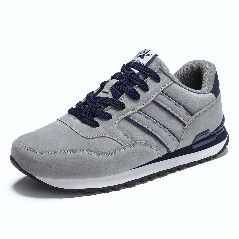 High Quality Mens Sneakers Leather Casual Shoes Autumn Breathable Men Shoes Tenis Male Flat Shoe Zapatillas Hombre 250823