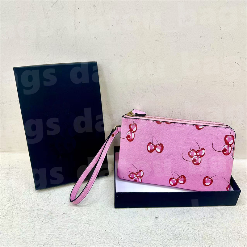 Fashion Keychain Wallet Women Designer Coin Purse With Box Key Chains Card Holder For Man Luxury Coins Pouch Heart Clutch Bag Cardholder