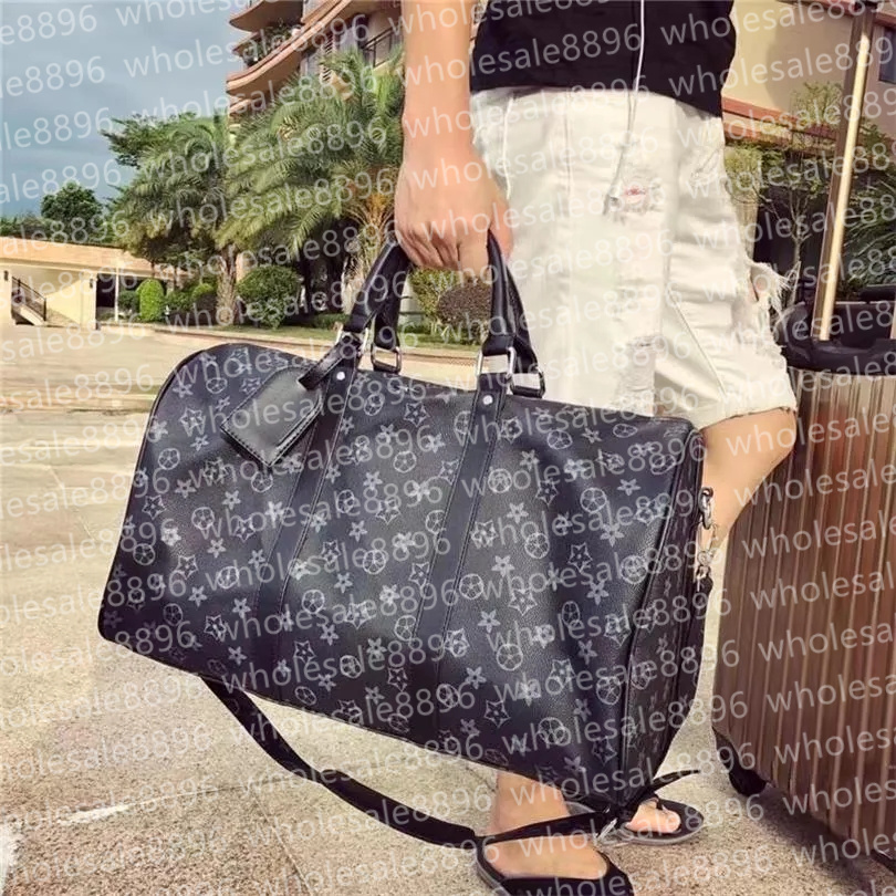 Designers duffel bags luxury men women travel bags leather large capacity holdall carry on luggage overnight weekender bag Handbag