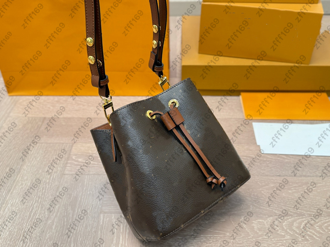Tote Bag women Vintage Bucket All In Bags Designer Neo noe PM New Fashion Women's Shoulder Crossbody Bag Cute Pouch Mini Handbags Ladies Casual
