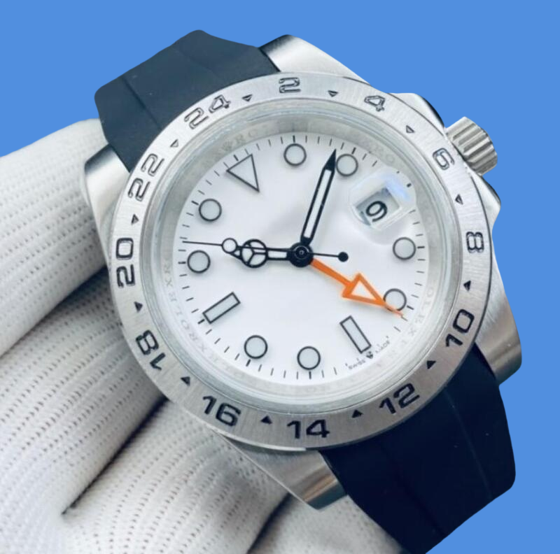 Mens Women watch designer Air King watches high quality automatic mechanical watchs Movement all-stainless steel Wristwatches folding buckle sapphir