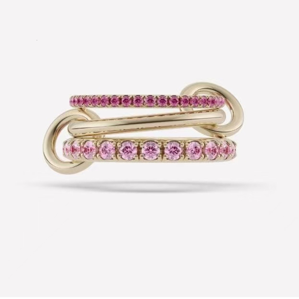 Band Rings Rings Halley Emerald Gemini Spinelli Kilcol rings brand designer New fine jewelry gold and sterg sier Hydra ked ring for women 2025