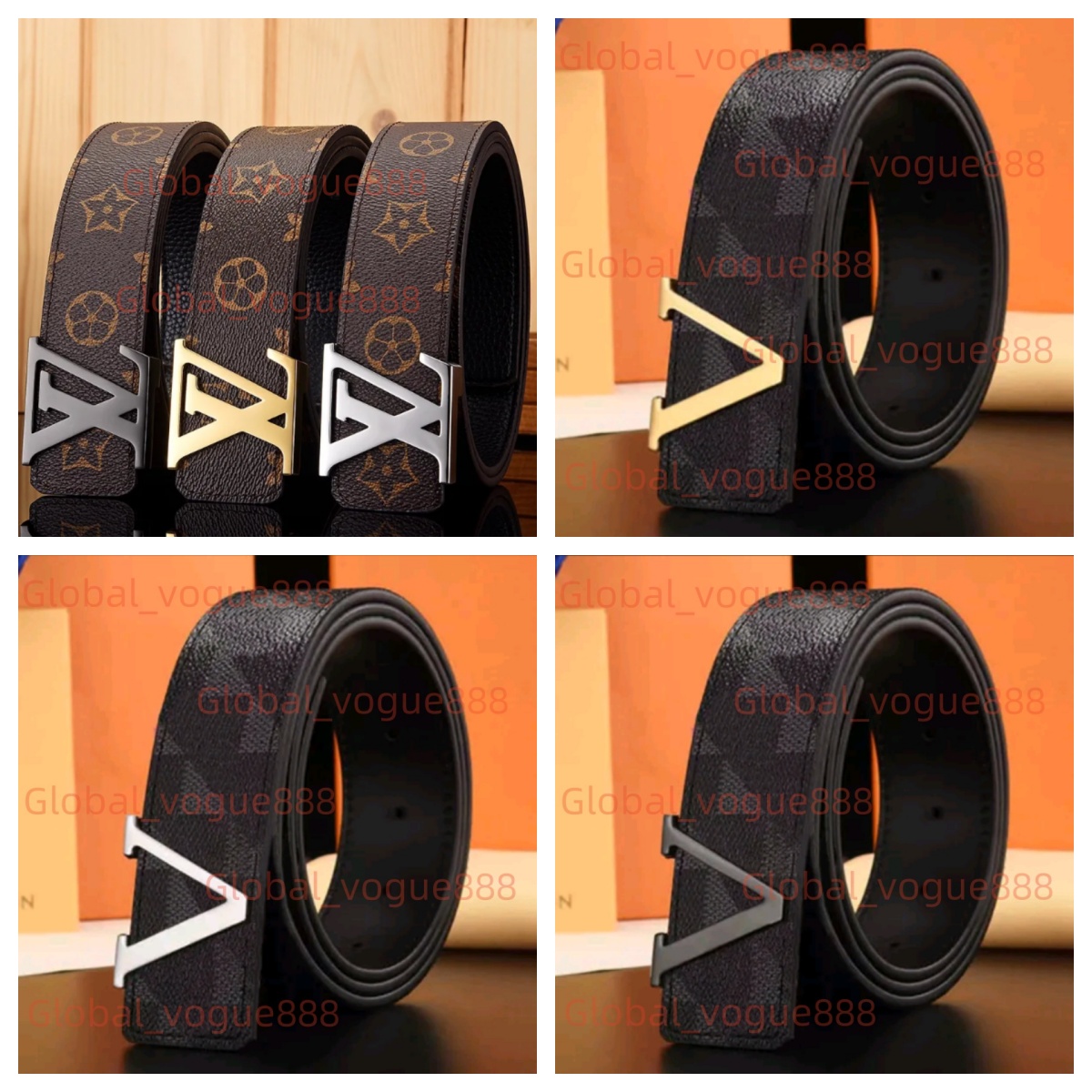 Men's Genuine Leather Belt Classic Pin Buckle Design for Business Casual Wear Adjustable Waist Strap Fashion belt designer casual belt classic