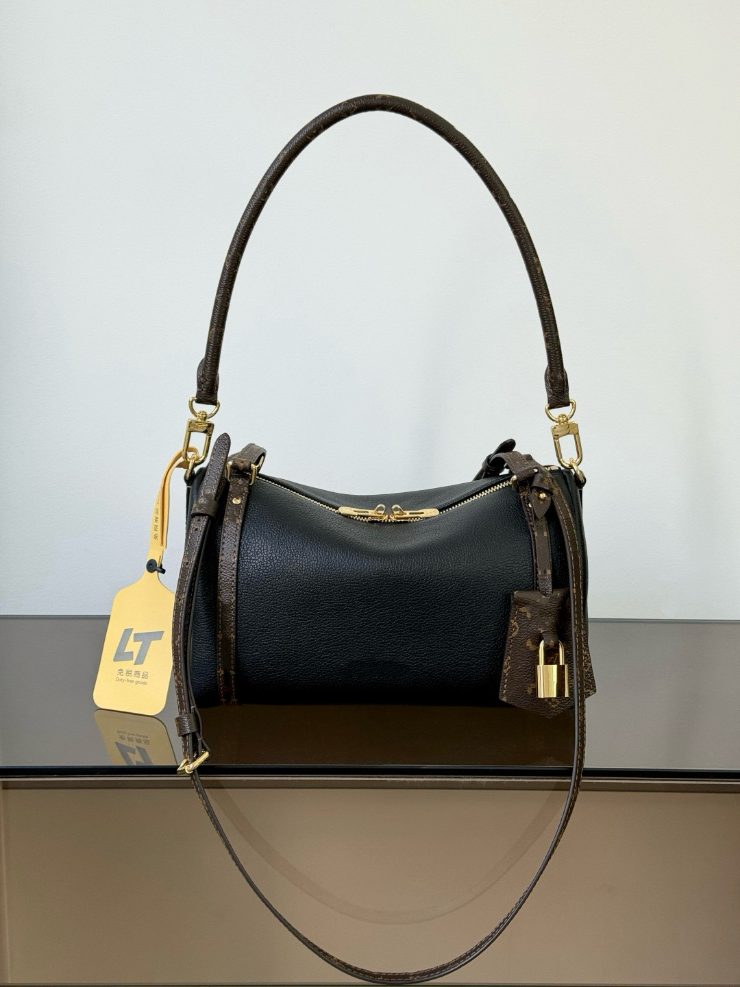 AAAAA ss215 L* designer bag Luxury 2025 new top layer cowhide old flower pillow bag high-end shoulder crossbody bag genuine leather women's