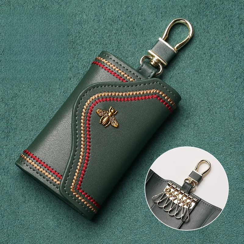 Free Shipping New Designer Bag New Key Case Protector Card Holder Two-in-one For Men And Women Compact High-end Mini Car Key Storage Bag Exquisite S