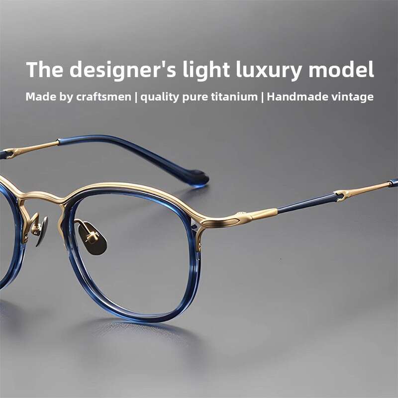 M3118 Designer Pure Full Titanium Danyang Prescription Glasses Frame for Men