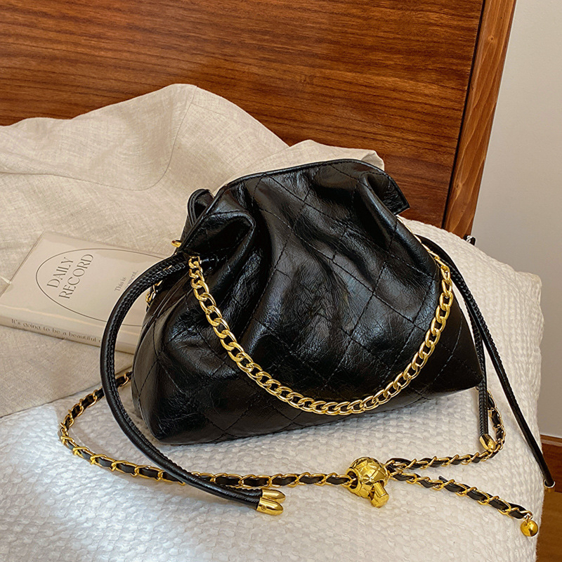 Top Brand High Quality New Style Free Delivery Designer 2025 New Lucky Korean Style Trendy High-End Light Luxury Underarm Crossbody New Free Deliver