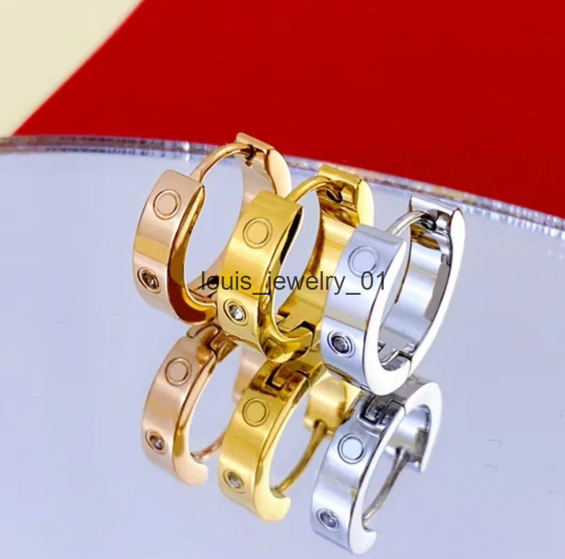 Earrings designer for women ddesigner Earrings Style Extravagant studs Classic simple earring Steel silver letter elagant women stud earrings Fashio