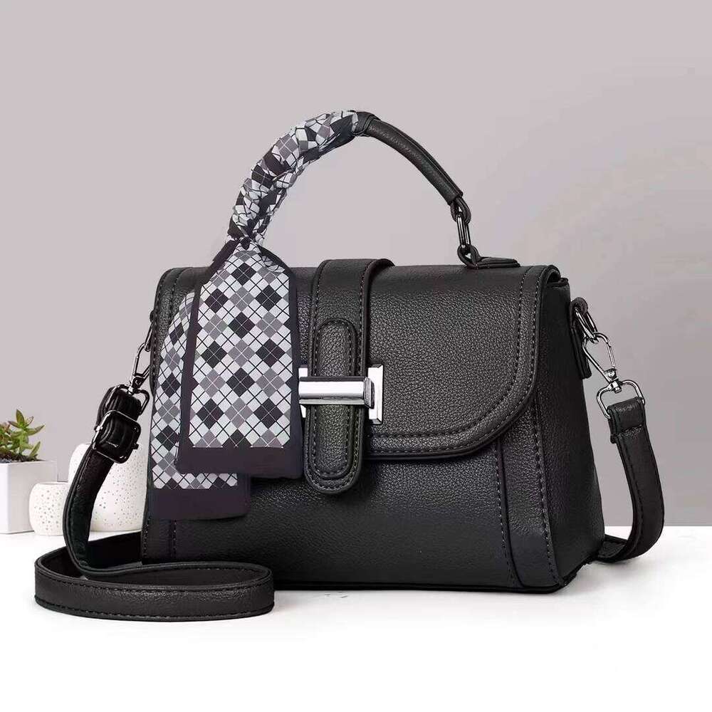 Shoulder Women S High Quality Small Square Bag Lid Tote