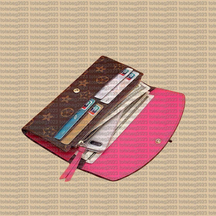 totebag2023 High quality Designer wallets women Holders Female long zipper purse girl card bag purse money bag wallet With box