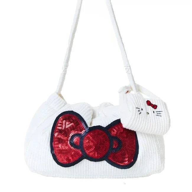 Free Shipping New Designer Bag New Gentle Woman White Dumpling Bag Single Shoulder Fashion Versatile Single Shoulder Handbag Underarm Bag Exquisite